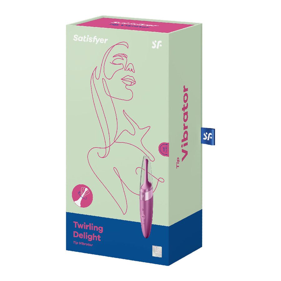 Vibrateur Clitoridien Courbe Satisfyer Cerise