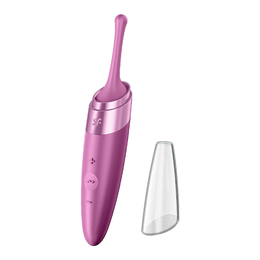 Vibrateur Clitoridien Courbe Satisfyer Cerise