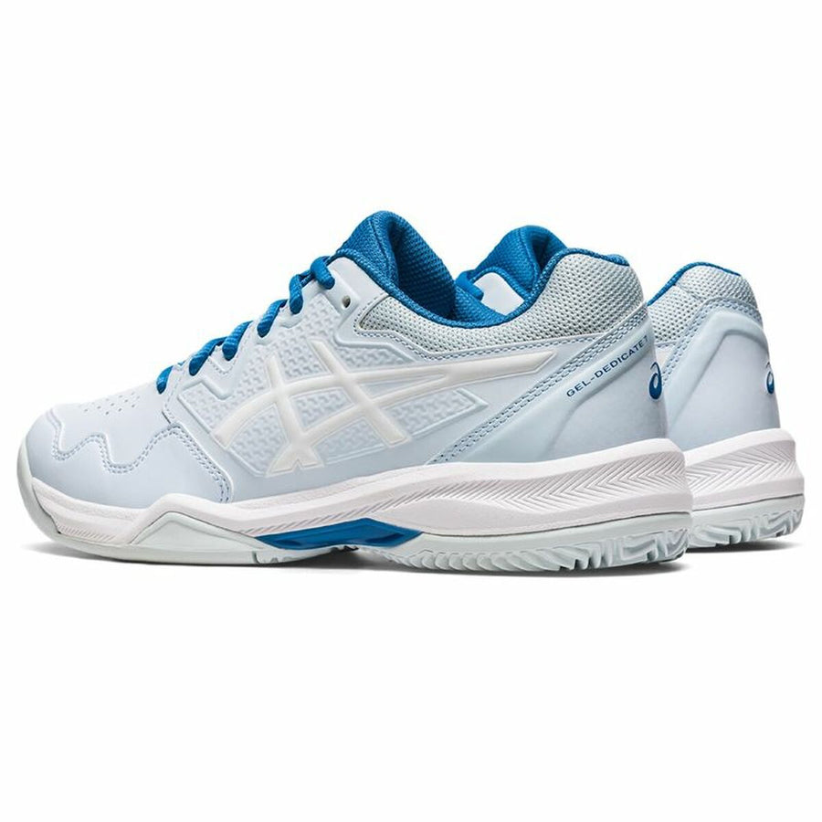 Tennisschuhe für Frauen Asics Gel-Dedicate 7 Damen Weiß