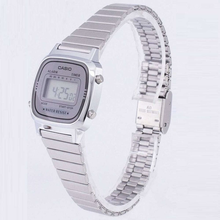 Damenuhr Casio LADY STEEL Grey (Ø 25 mm)