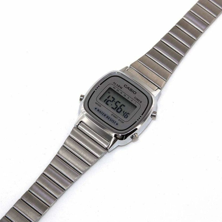 Damenuhr Casio LADY STEEL Grey (Ø 25 mm)