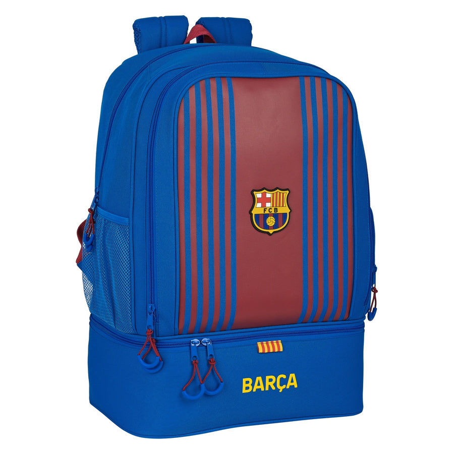 Sac de Sport avec Porte-Chaussures F.C. Barcelona M825 Bordeaux Blue marine