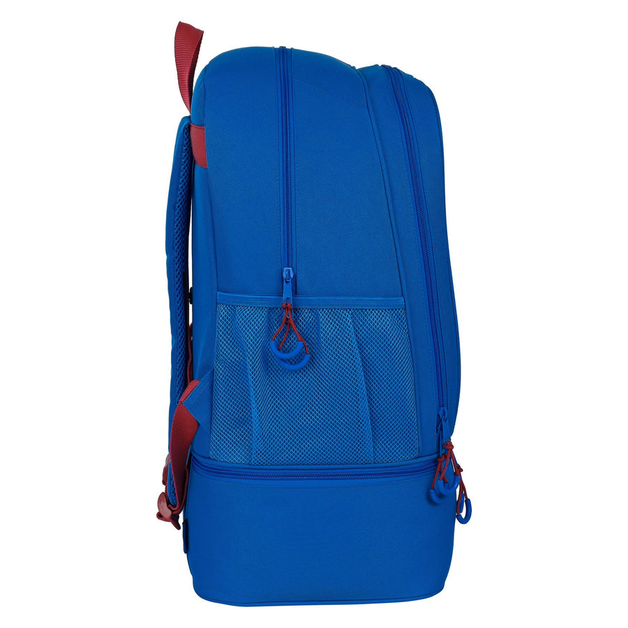 Sac de Sport avec Porte-Chaussures F.C. Barcelona M825 Bordeaux Blue marine