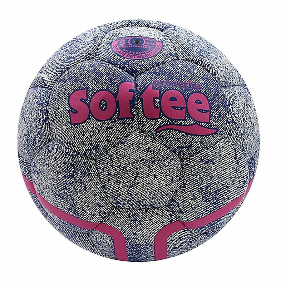 Balón de Fútbol DENIM Softee 80663 Rosa Sintético (5)