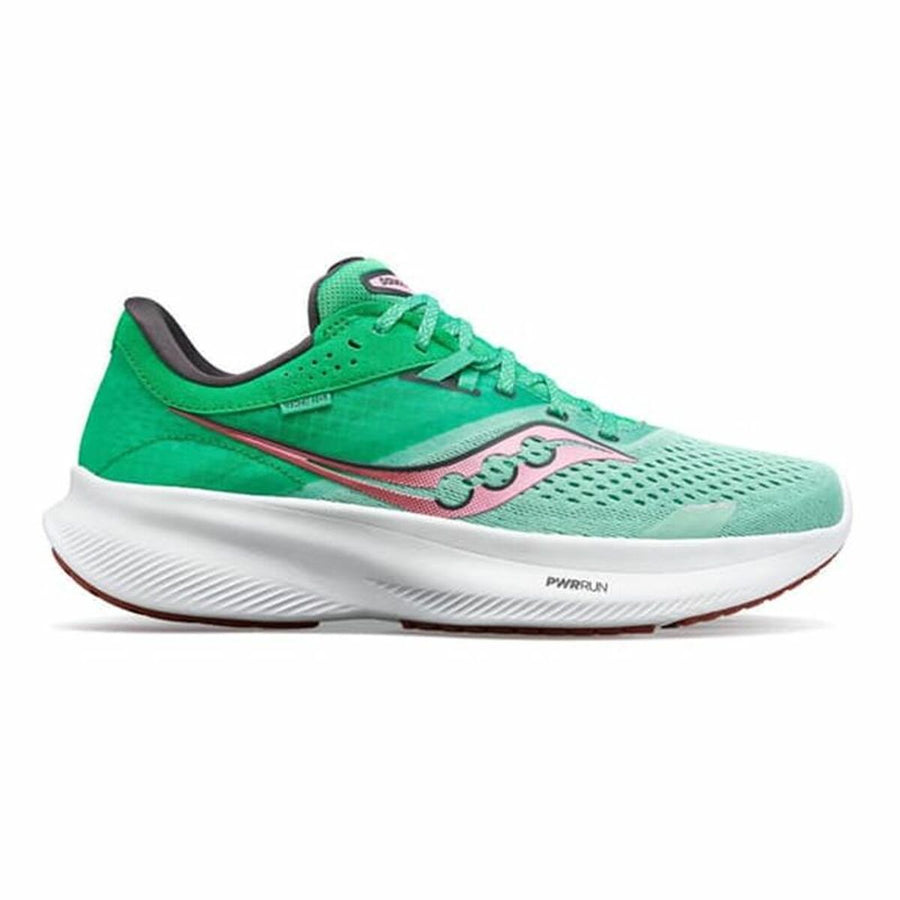 Running Shoes for Adults Saucony Saucony Ride 16 Green Lady