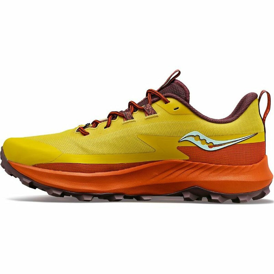 Zapatillas Running Adulto Saucony Saucony Peregrine 13 Amarillo Mujer Naranja