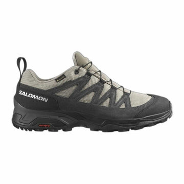 Zapatillas Salomon X Ward GORE-TEX Leather Moutain Beige Gris oscuro Hombre