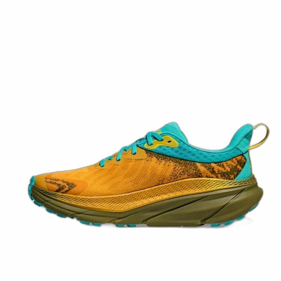 Running Shoes for Adults HOKA Challenger Atr 7 Gtx Yellow Orange Men