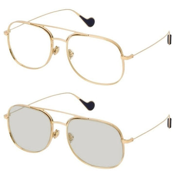 Gafas de Sol Unisex Moncler FOTOCRÓMICO BRILLANTE ORO PALIDO