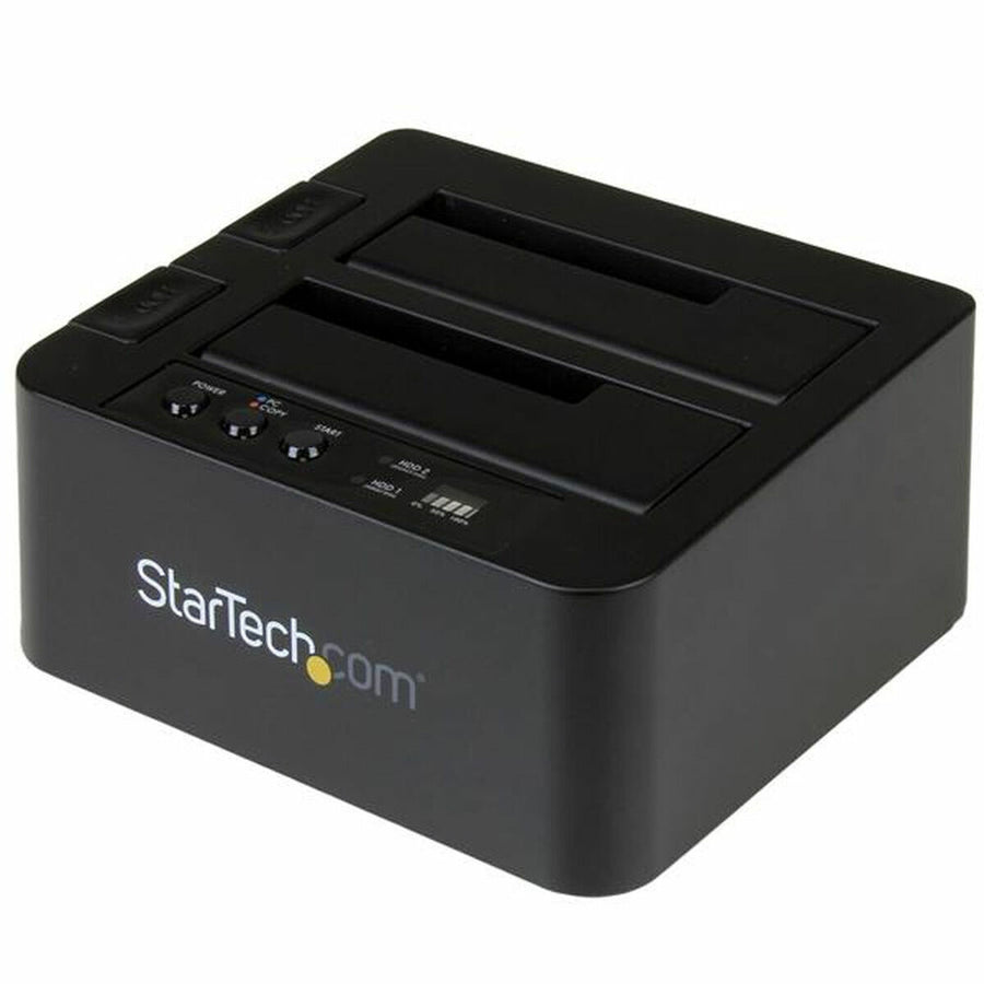 Adaptador Disco Duro Startech SDOCK2U313R 10 Gbps Negro