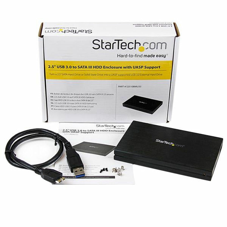 Housing for Hard Disk Startech S2510BMU33 2.5