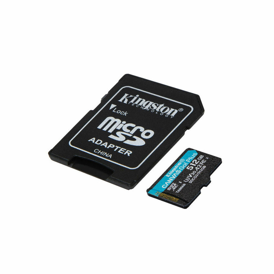 Tarjeta de Memoria Micro SD con Adaptador Kingston SDCG3/512GB Clase 10 512 GB UHS-I