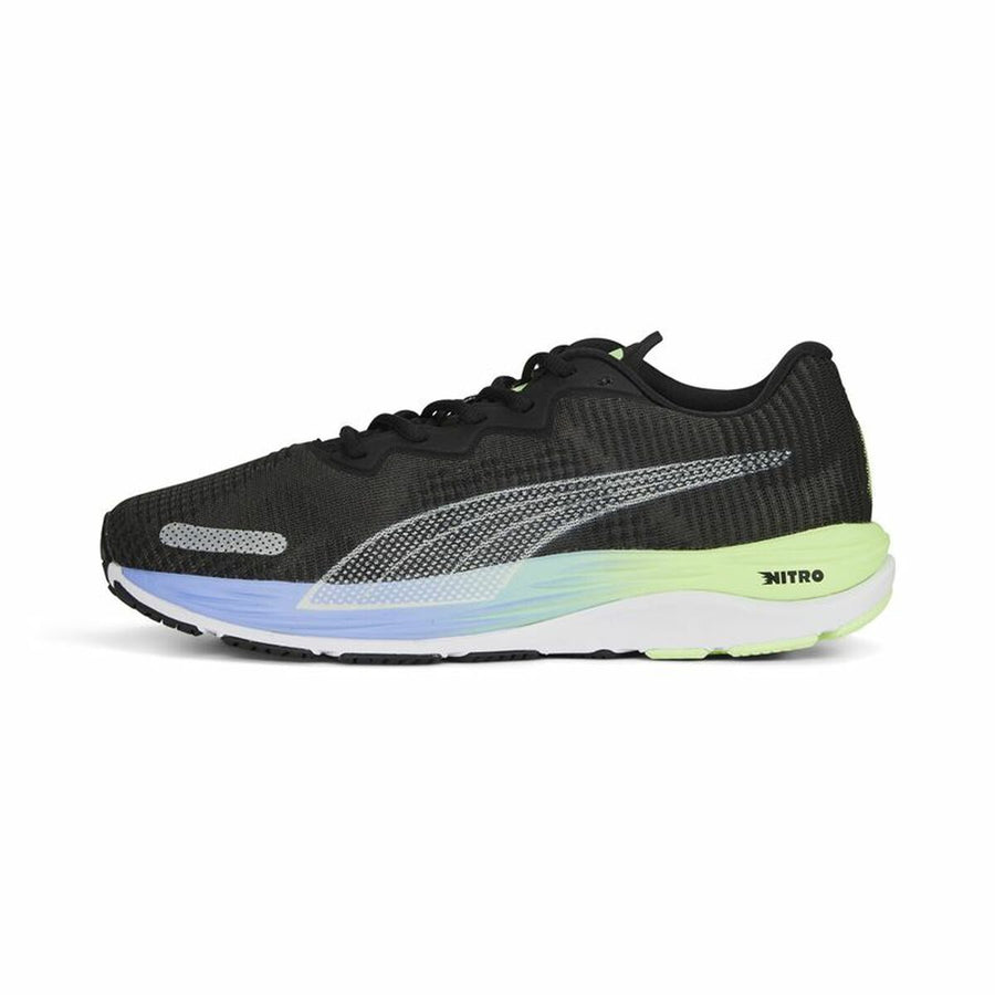 Running Shoes for Adults Puma Velocity Nitro 2 Fad Black Men