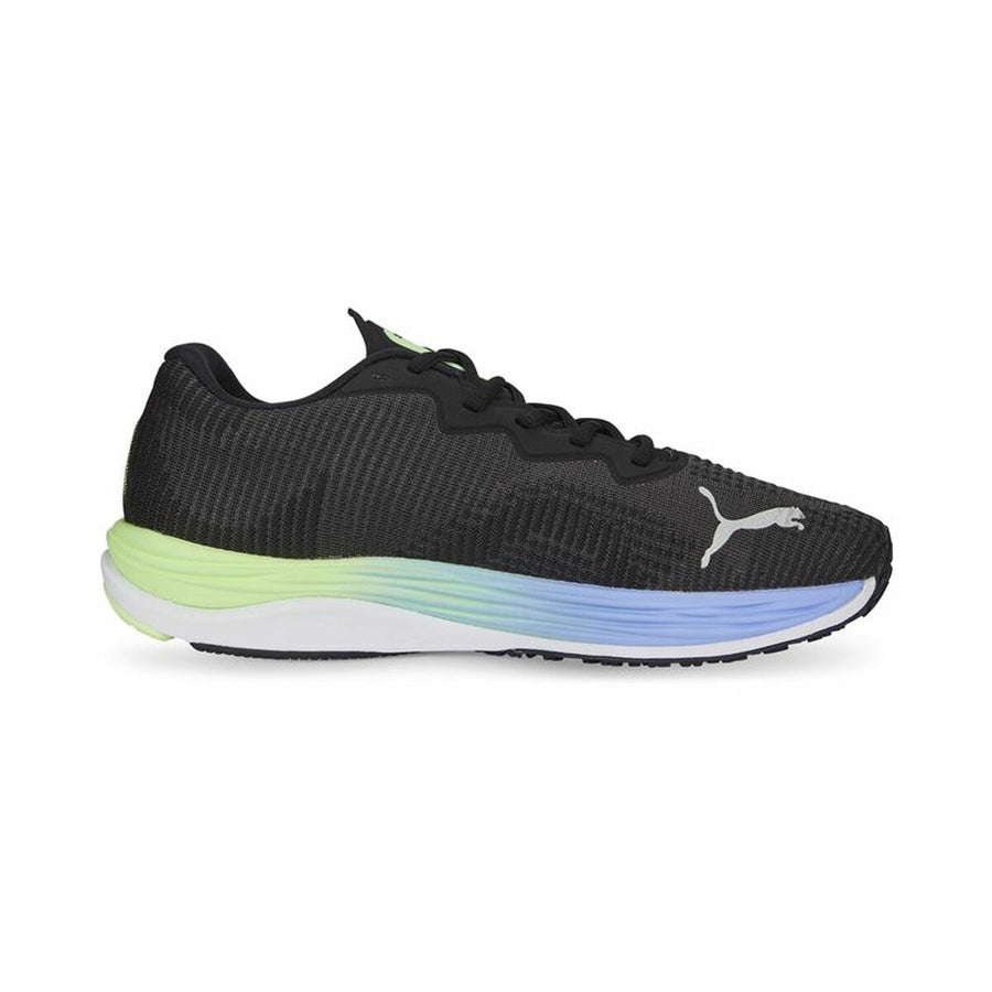 Running Shoes for Adults Puma Velocity Nitro 2 Fad Black Men