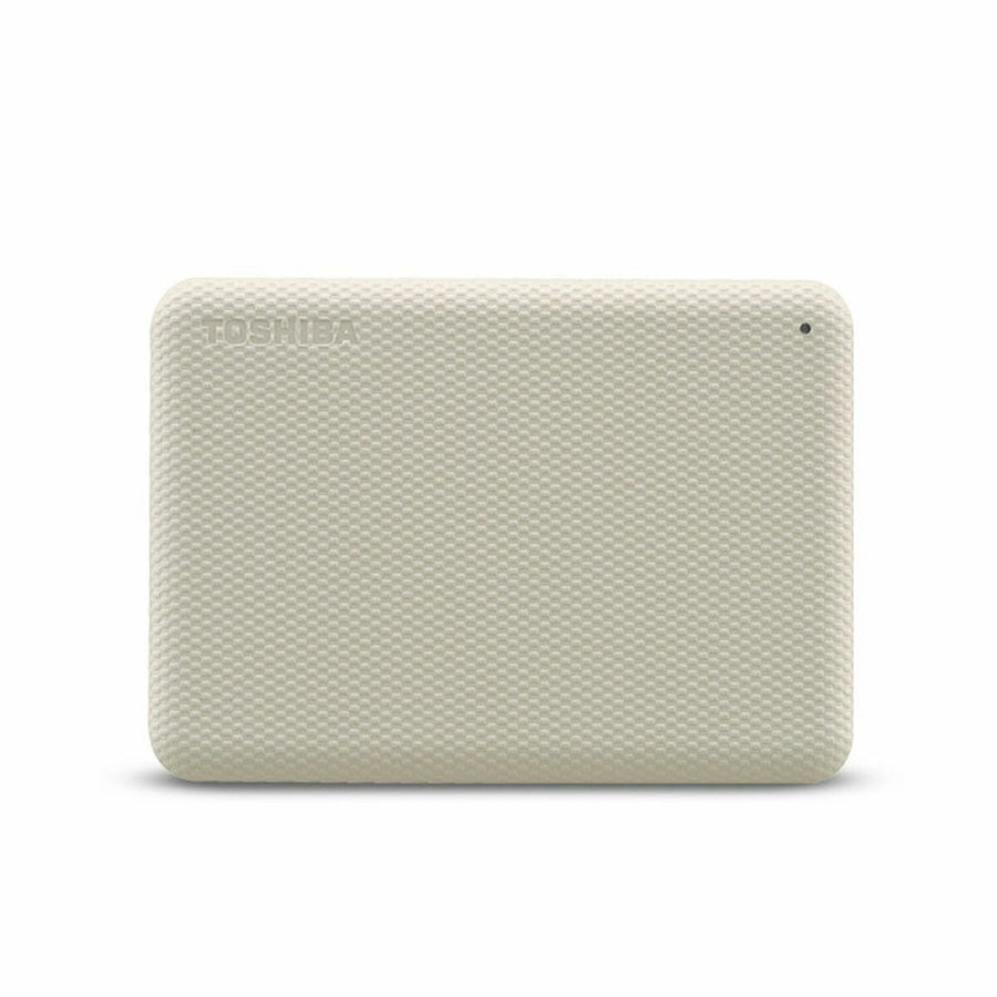 Disco Duro Externo Toshiba CANVIO ADVANCE Beige Blanco 4TB USB 3.2 Gen 1