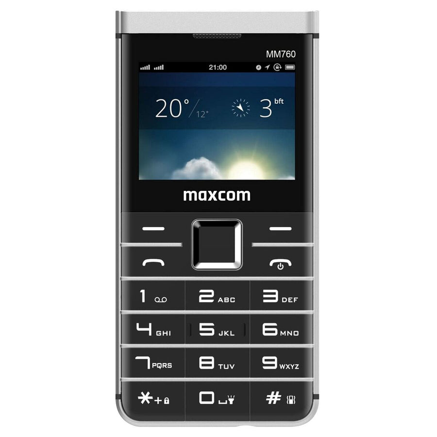 Mobile telephone for older adults Maxcom MM760 8 MB RAM Black 2,3