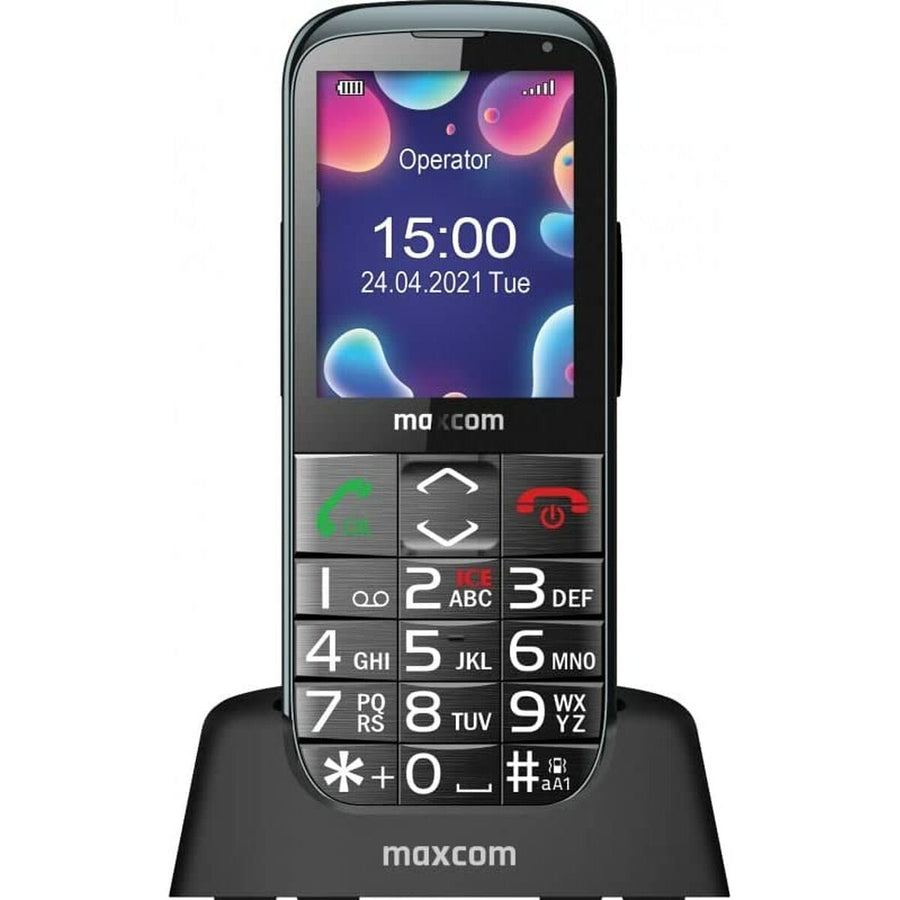 Teléfono móvil para mayores Maxcom MM724 Negro 64 MB RAM 128 MB 2,2