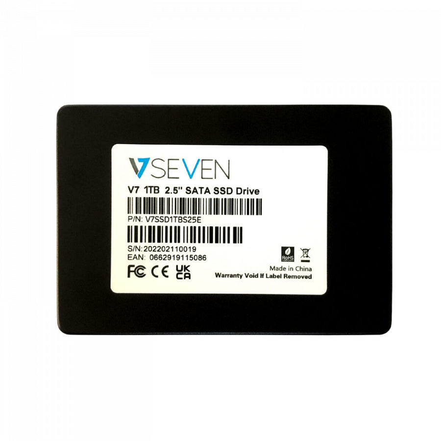 Hard Drive V7 V7SSD1TBS25E 1000 GB 2,5