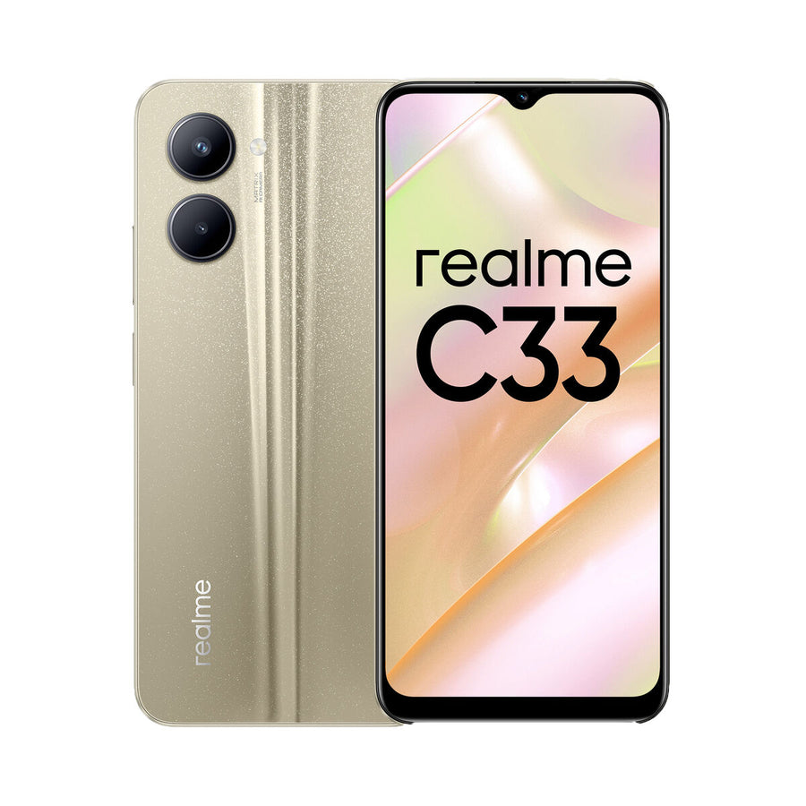 Smartphone Realme C33 Golden 4 GB RAM Unisoc 128 GB