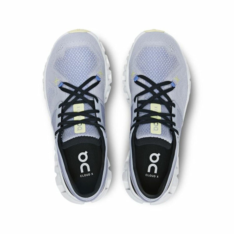 Running Shoes for Adults On Running Cloud X 3 Blue Lady