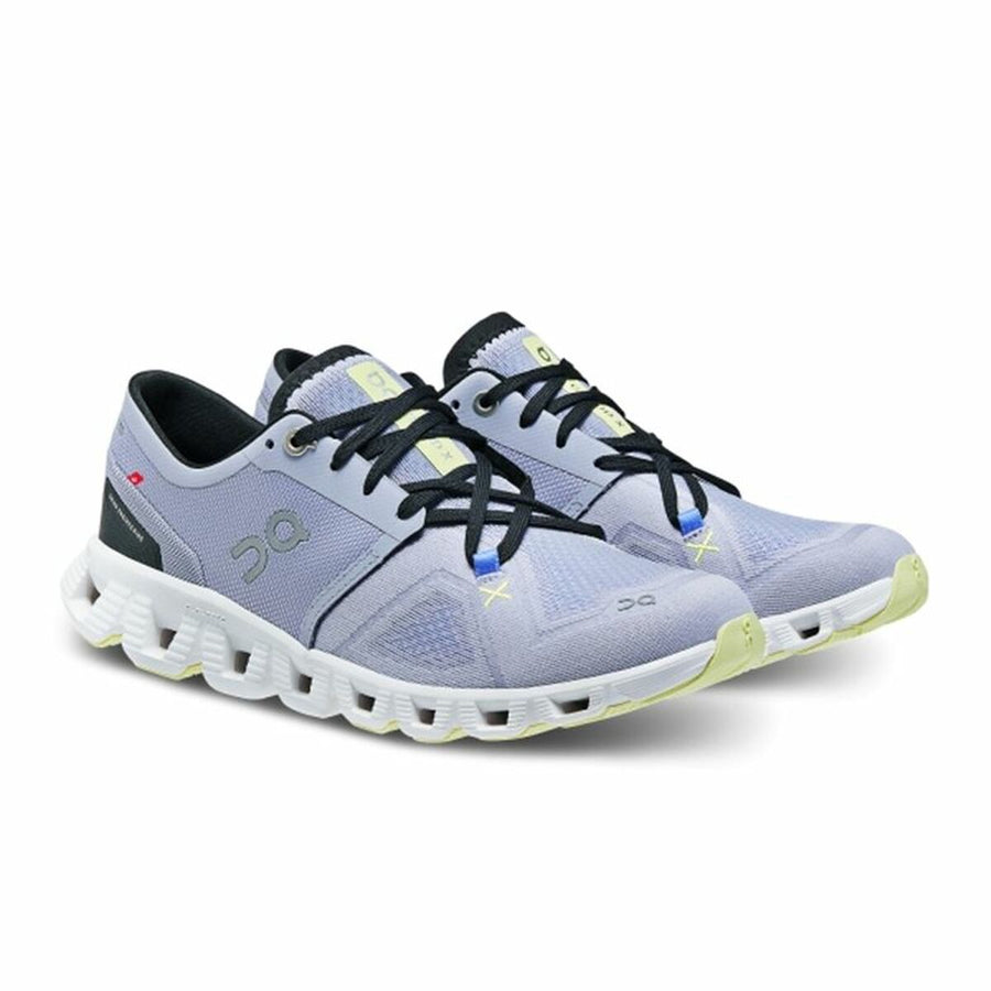 Zapatillas Running para Adulto On Running Cloud X 3 Azul Mujer