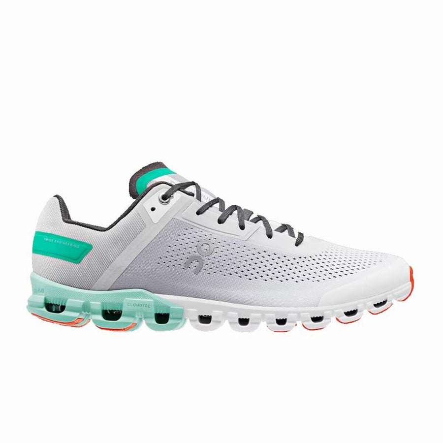 Zapatillas Running para Adulto On Running Cloudflow blanco gris hombre