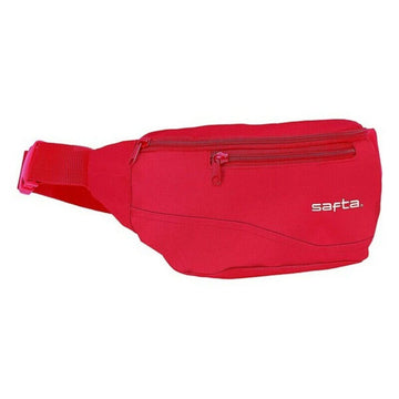 Riñonera Safta M446 Roja (23 x 12 x 9 cm)